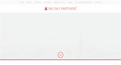 Desktop Screenshot of bigskypartners.net